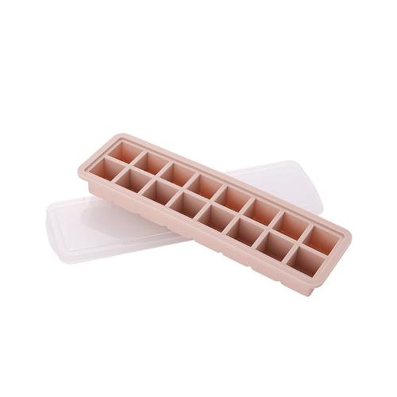 Creative Silicone Ice Tray with Lid for Ice Cubes