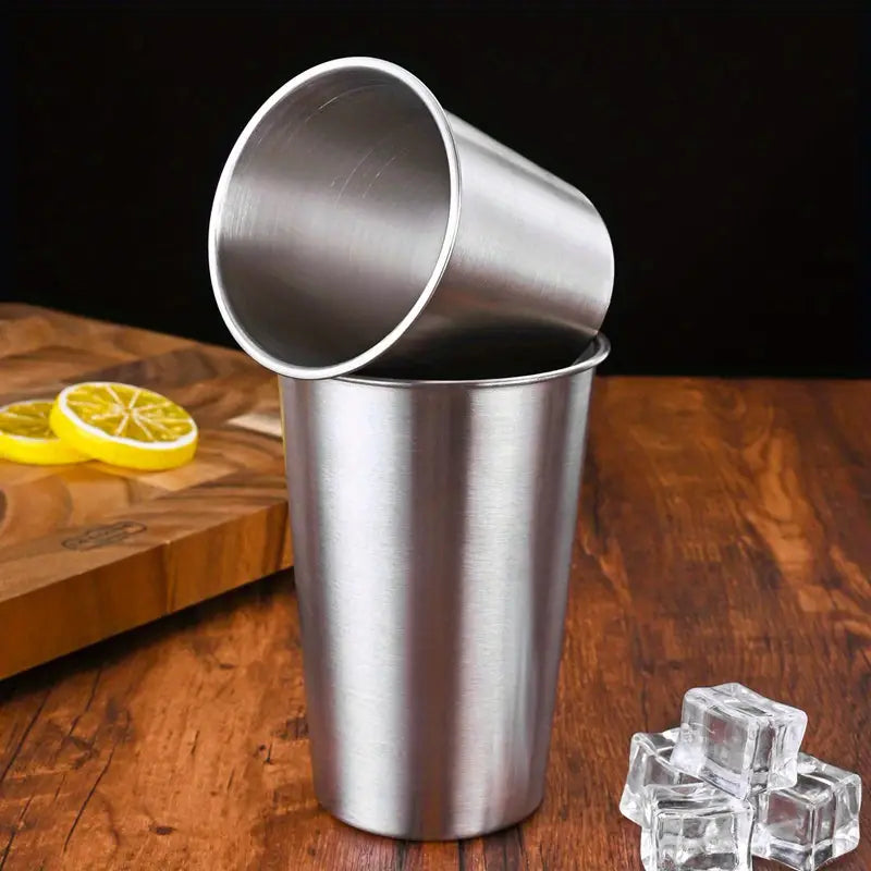 Stainless Steel Single Layer Handy Drinking Cup