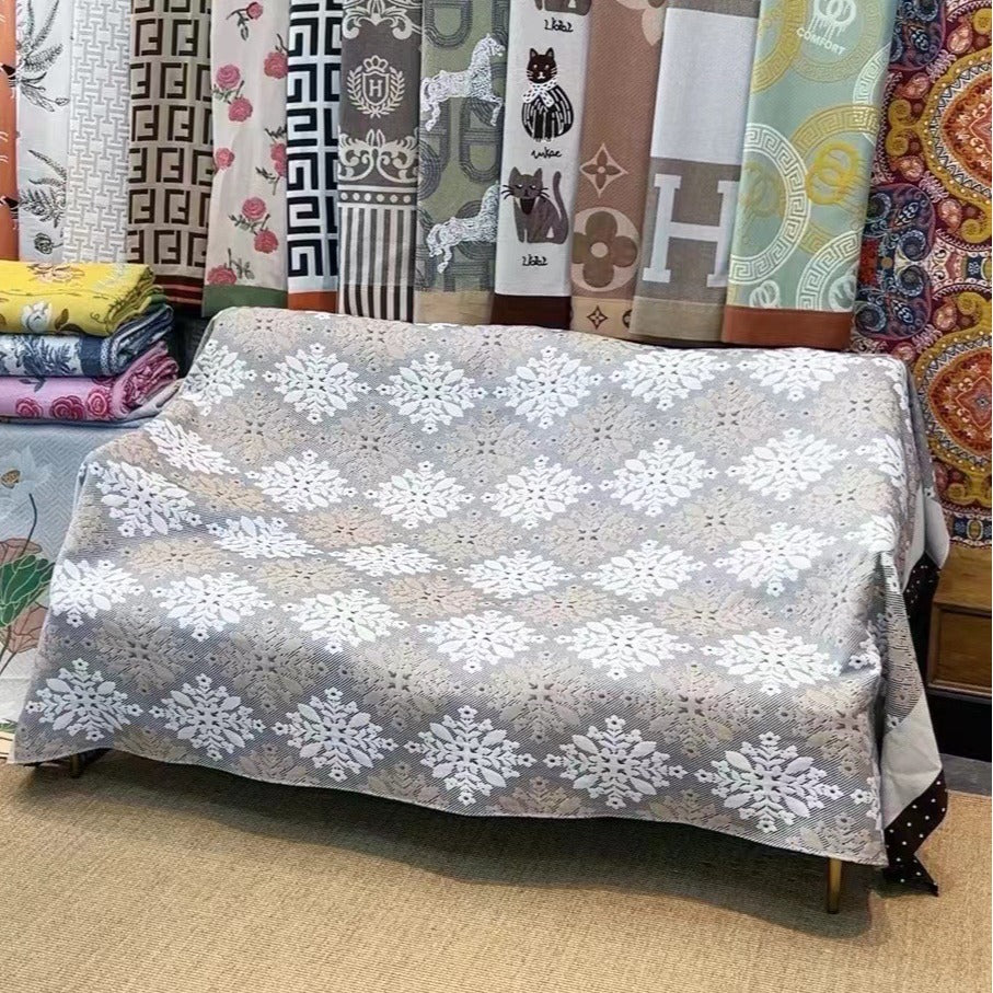 Thick Six-Layer Cotton Towel Blanket for Summer